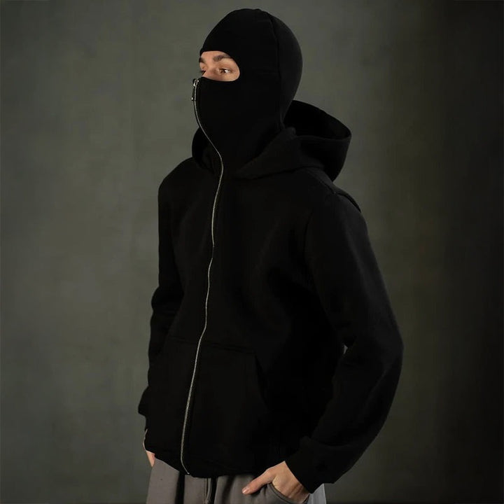 Sweat à capuche zippé