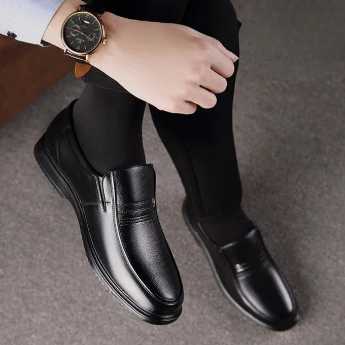 Les chaussures en cuir Edgar