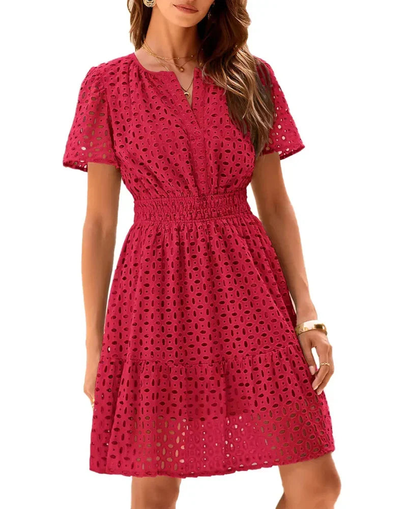 Magda | Vestido con Escote Corazón