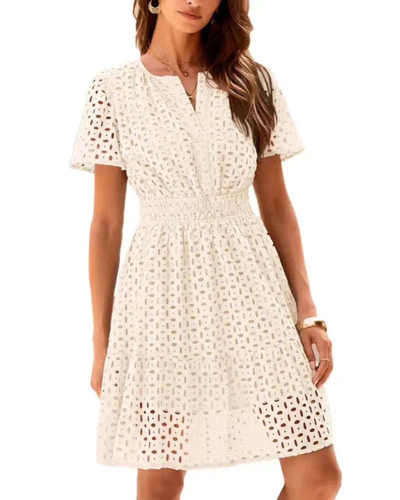 Magda | Vestido con Escote Corazón