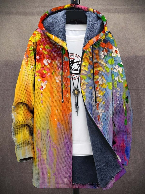 Cardigan luxueux d'inspiration artistique