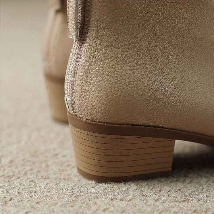 Bottes en cuir Adeline