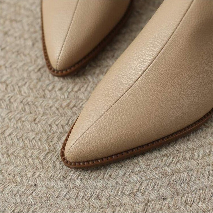 Bottes en cuir Adeline