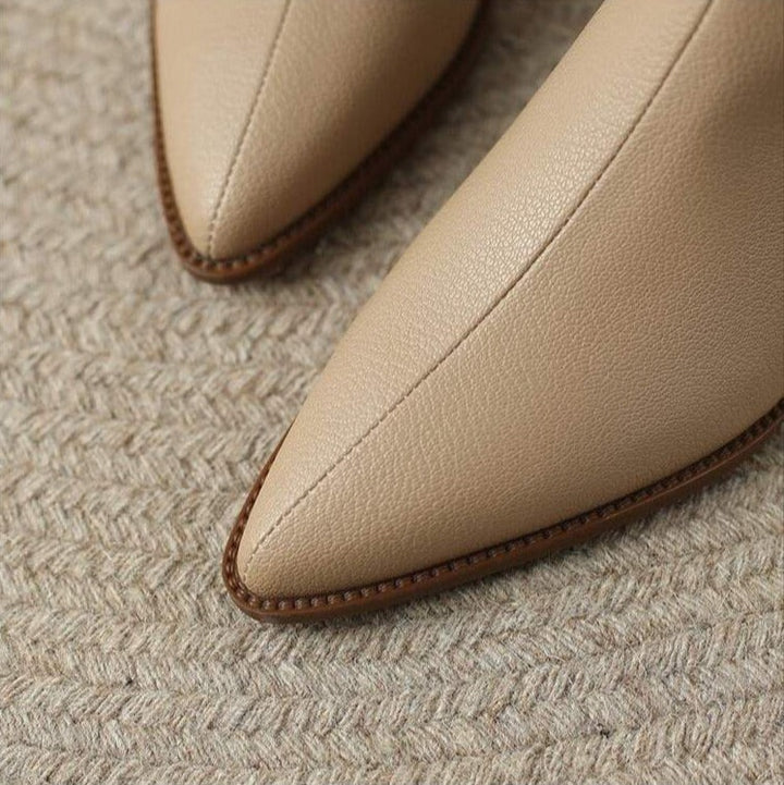 Bottes en cuir Adeline