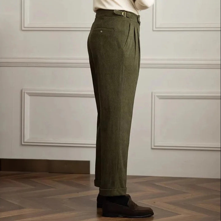 Pantalon en velours côtelé