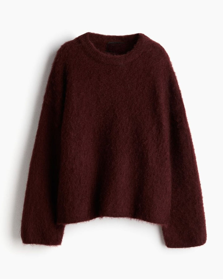 Pull oversize en mohair