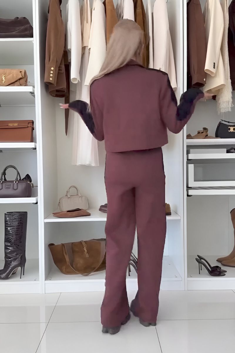 Ensemble veste et pantalon décontracté