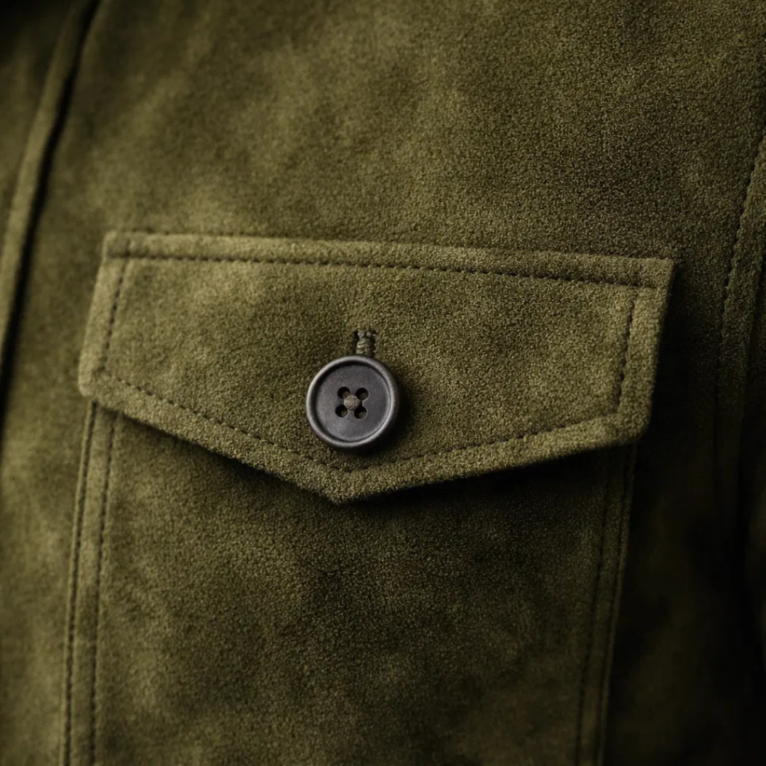 The Hudson Suede Jacket