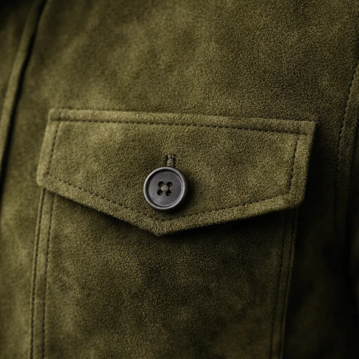 The Hudson Suede Jacket