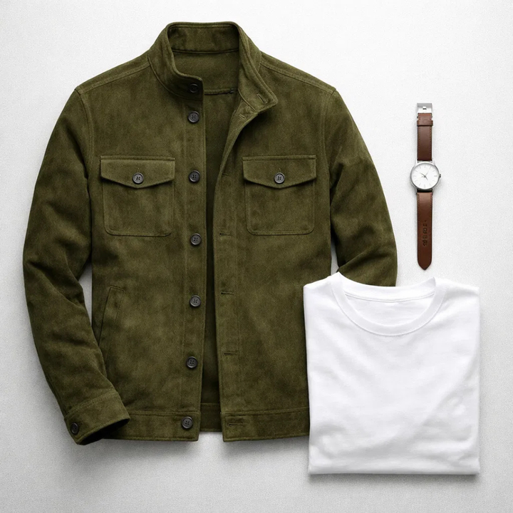 The Hudson Suede Jacket