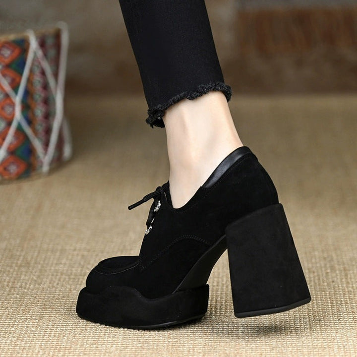 Escarpins à talons compensés