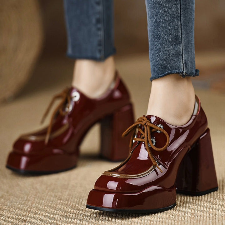 Escarpins à talons compensés