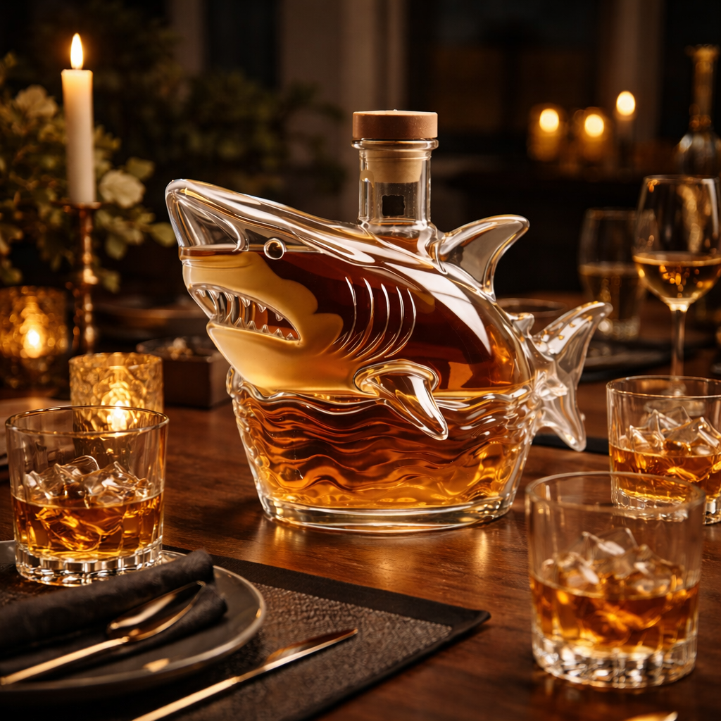 Bouteille de Whisky - Édition Requin