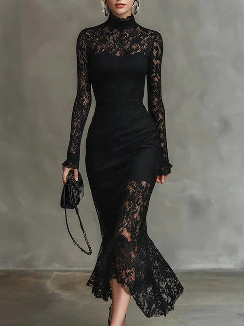 Daria™ | Élégante robe maxi avec lacets