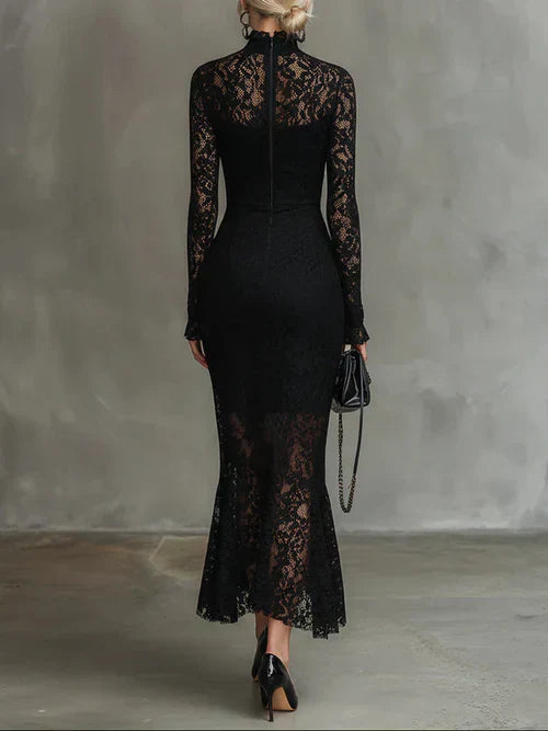 Daria™ | Élégante robe maxi avec lacets