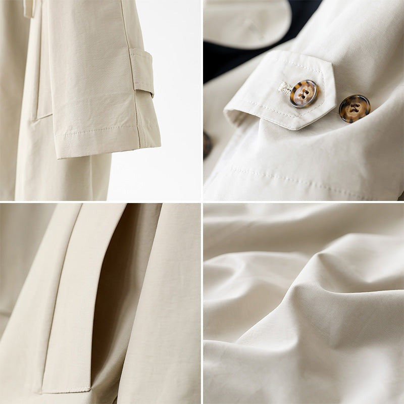 Manteau à capuche réversible