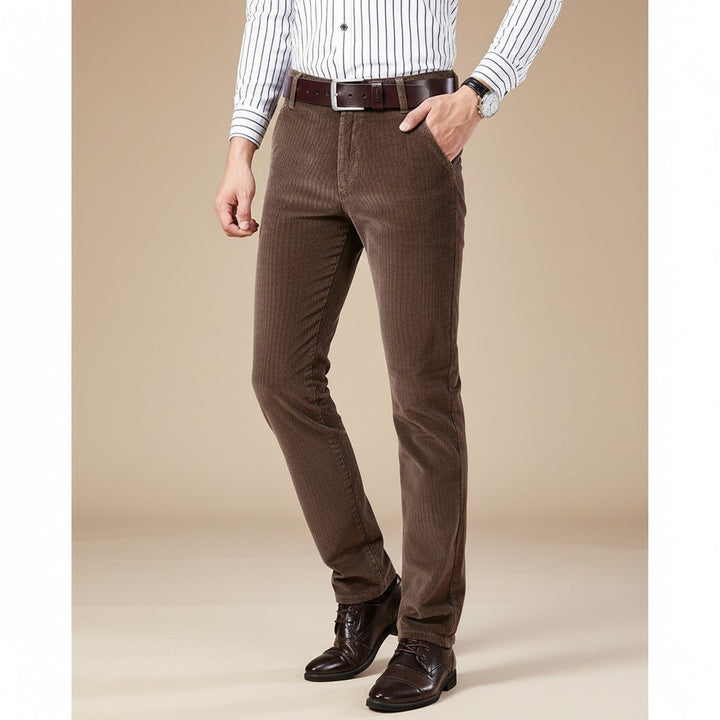 Pantalon en velours côtelé