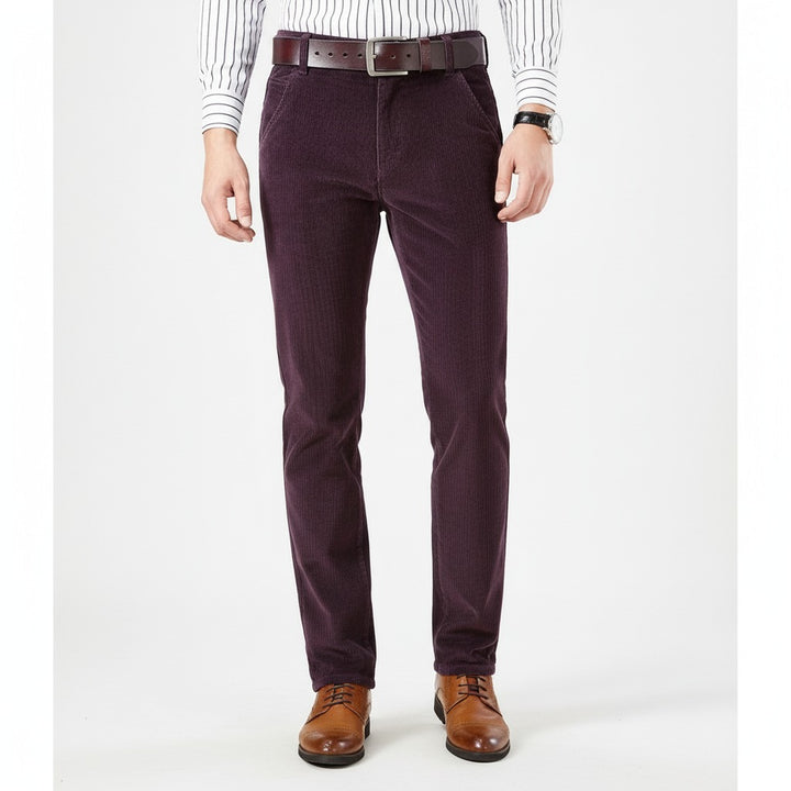 Pantalon en velours côtelé