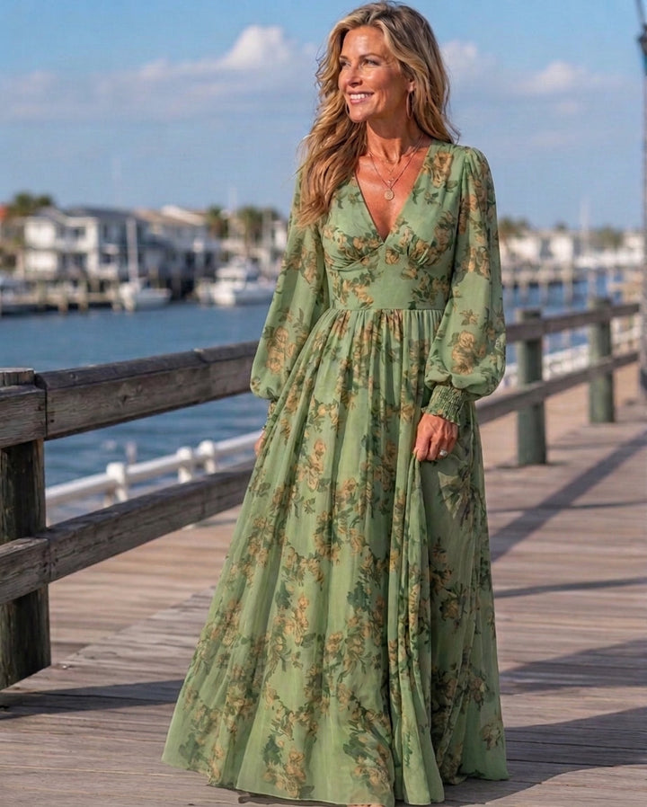 Kelsa™ Vestido Maxi