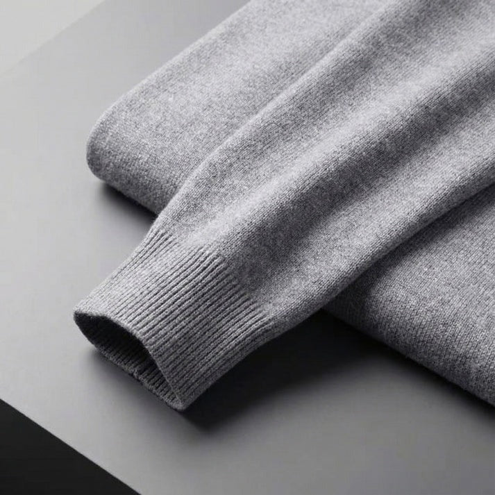 Klassischer Rollkragenpullover aus Kaschmir