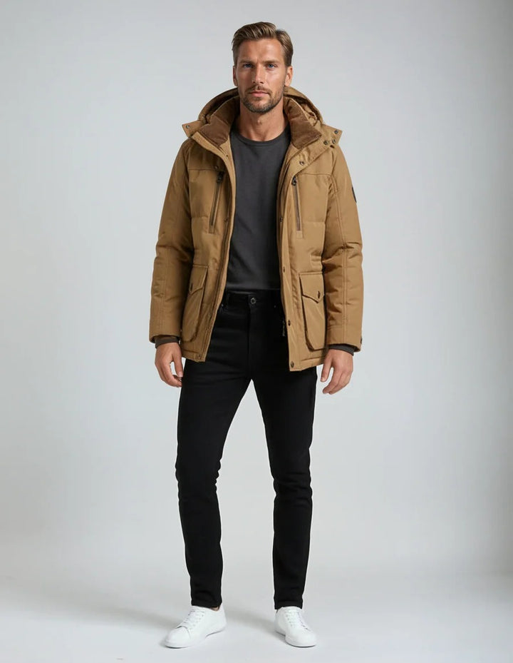 Veste d'hiver matelassée