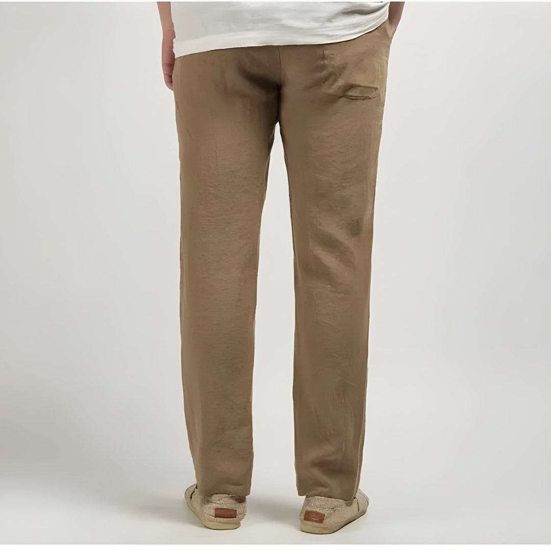 Pantalon en lin Hampton