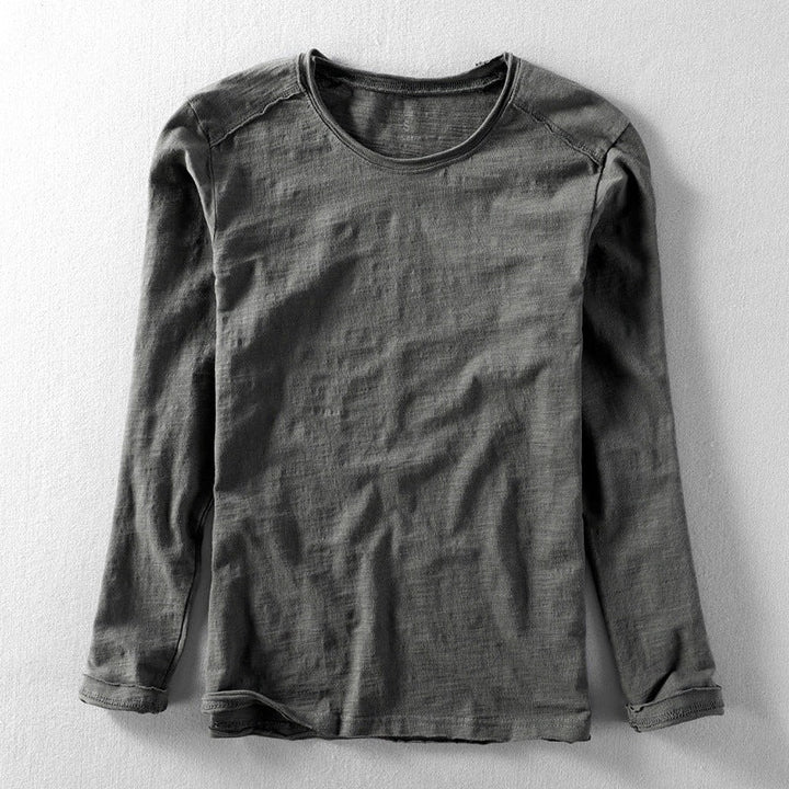 T-shirt à manches longues en coton