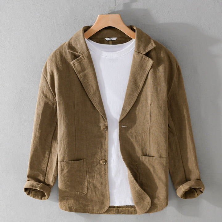Veste en lin Leandro
