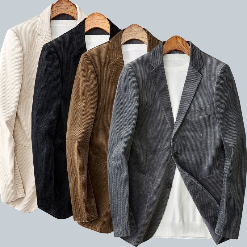 Veste en velours côtelé