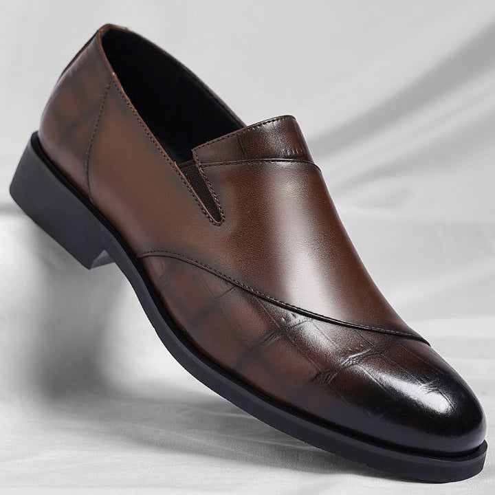 Mocassins en cuir
