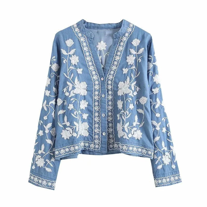 Théodora™ | CARDIGAN ÉLÉGANT À FLEURS