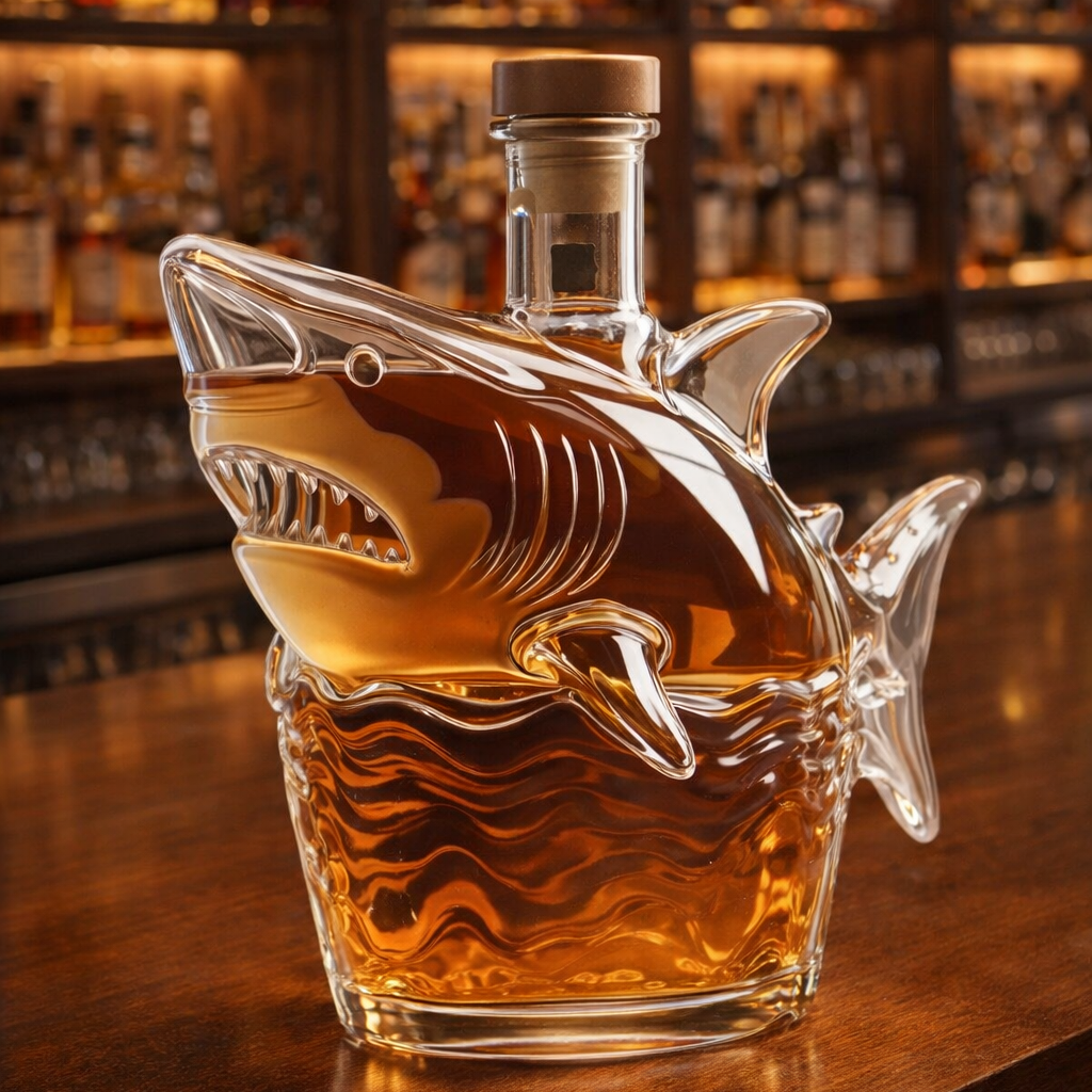 Bouteille de Whisky - Édition Requin