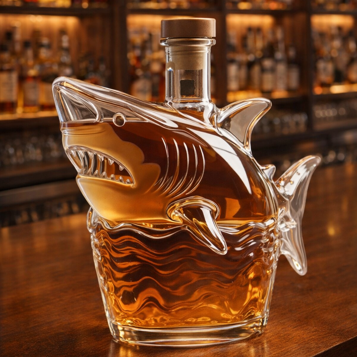 Bouteille de Whisky - Édition Requin