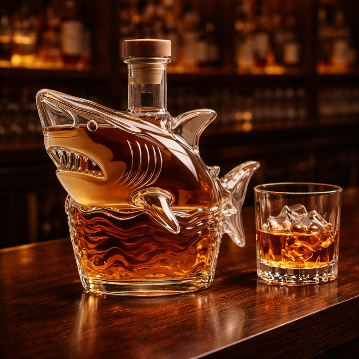 Bouteille de Whisky - Édition Requin