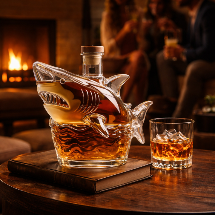 Bouteille de Whisky - Édition Requin
