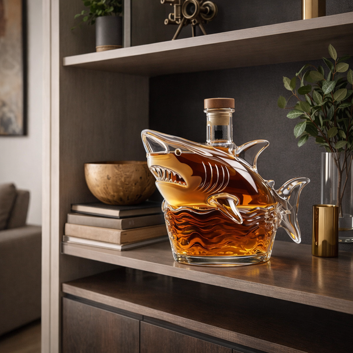 Bouteille de Whisky - Édition Requin