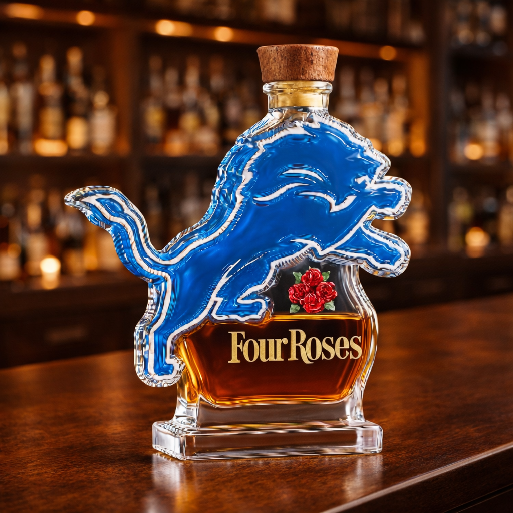 Bouteille de Whisky - Édition Lion