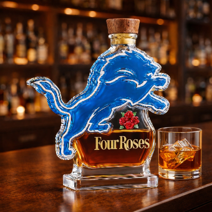 Bouteille de Whisky - Édition Lion