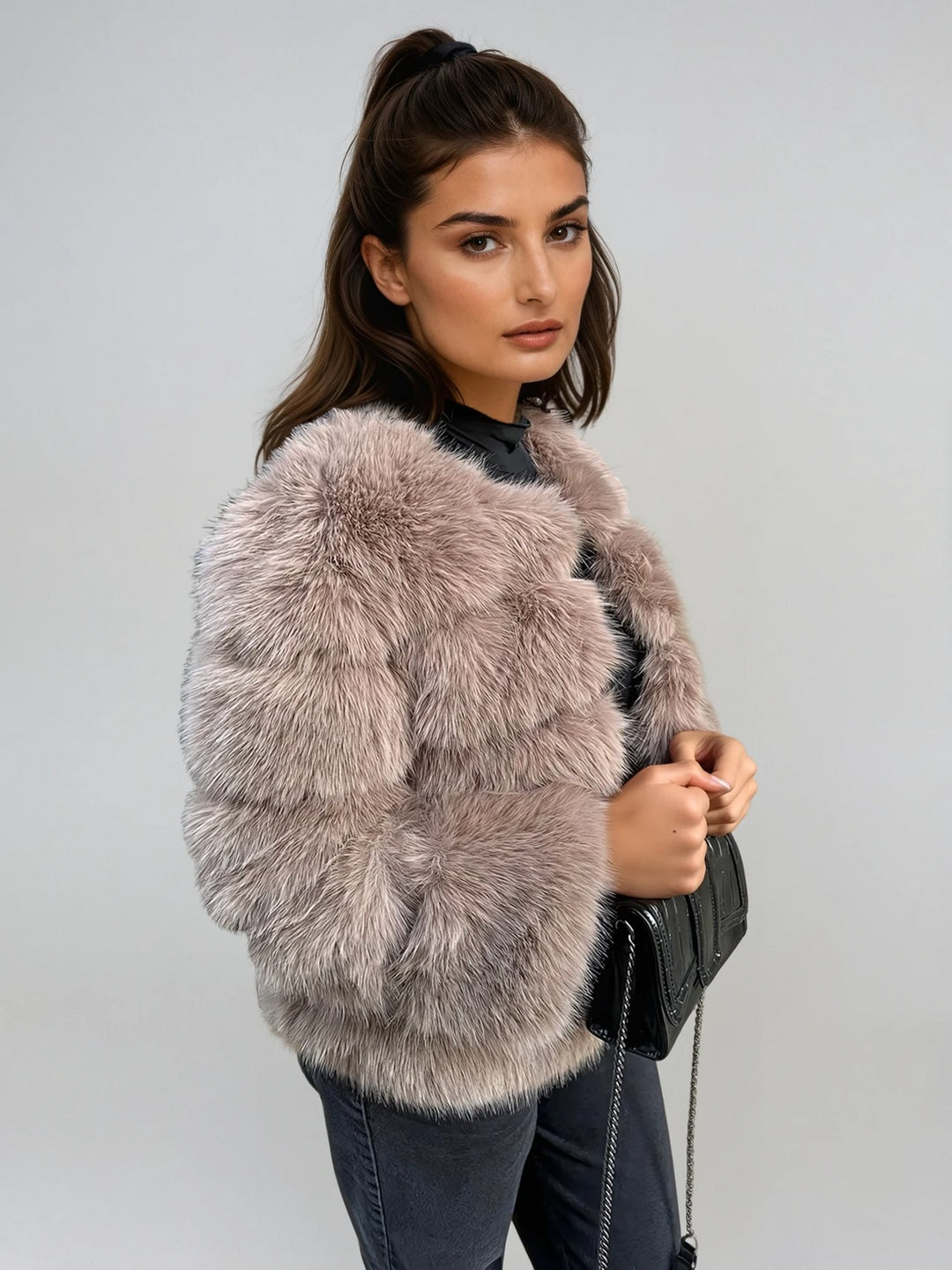 VESTE EN FOURRURE BEVERLY