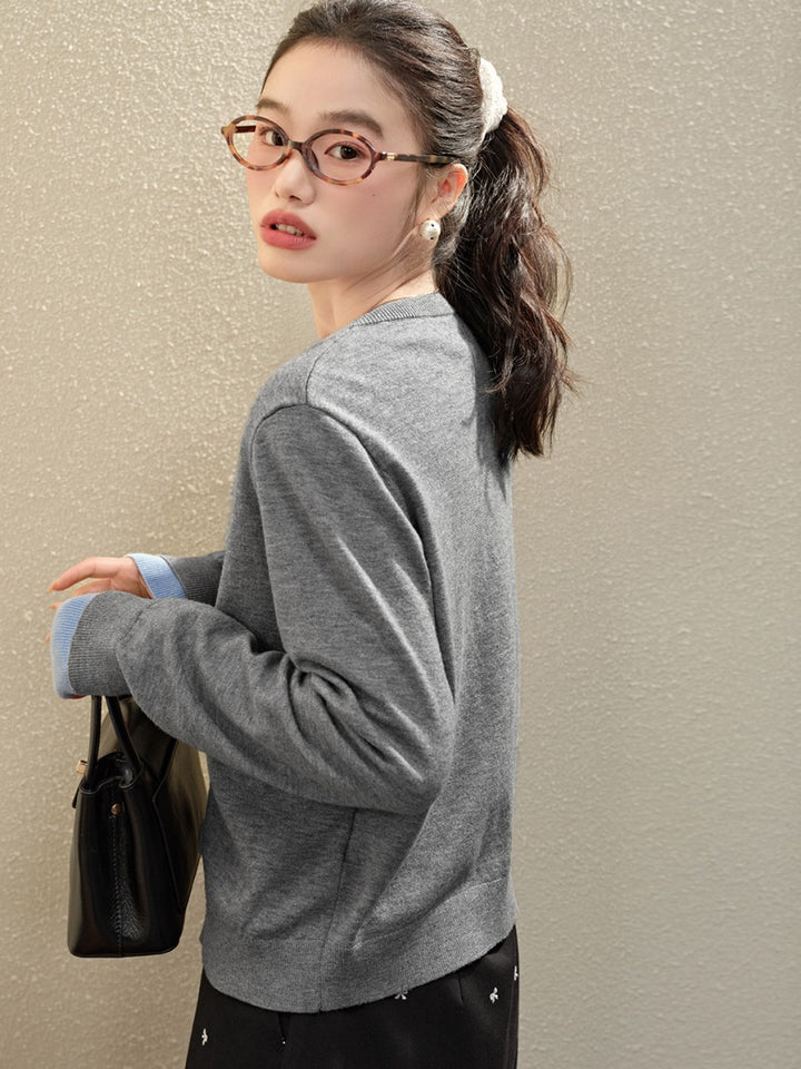 Cardigan deux pièces