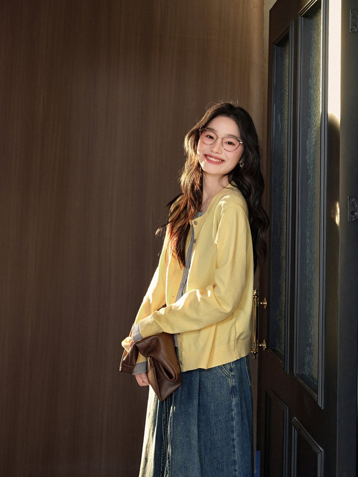 Cardigan deux pièces