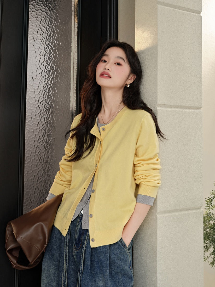 Cardigan deux pièces