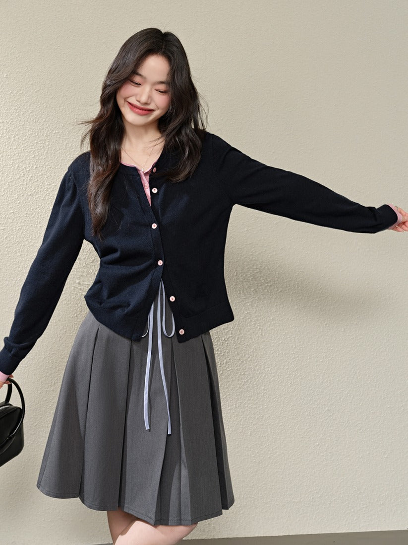 Cardigan deux pièces