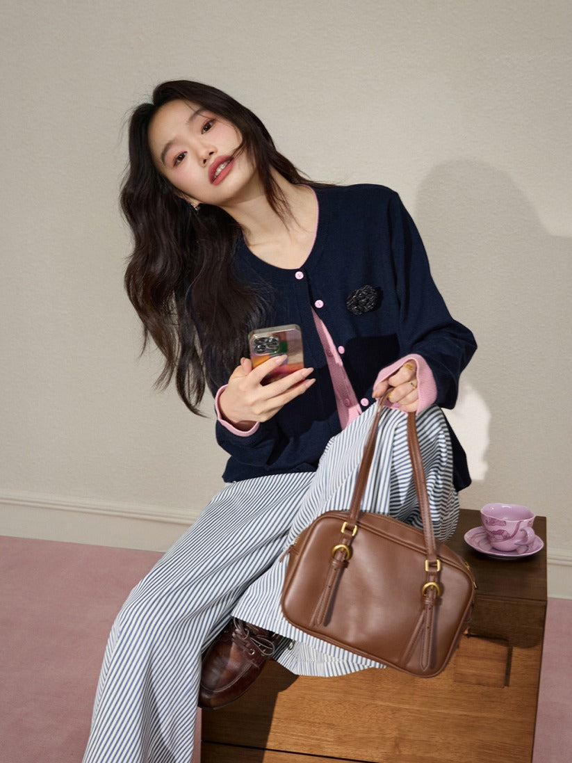 Cardigan deux pièces
