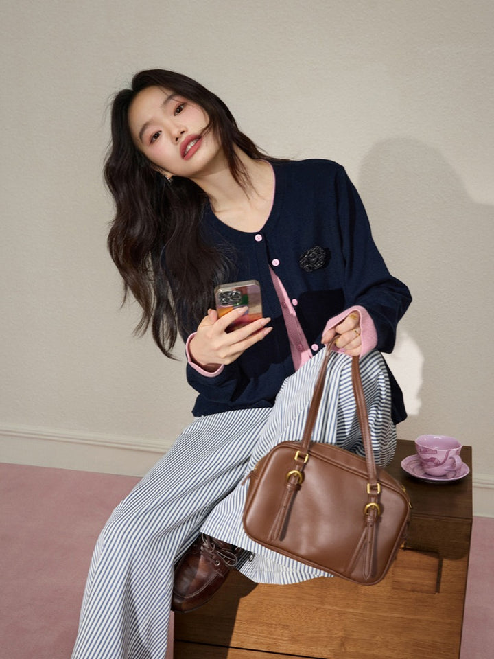 Cardigan deux pièces