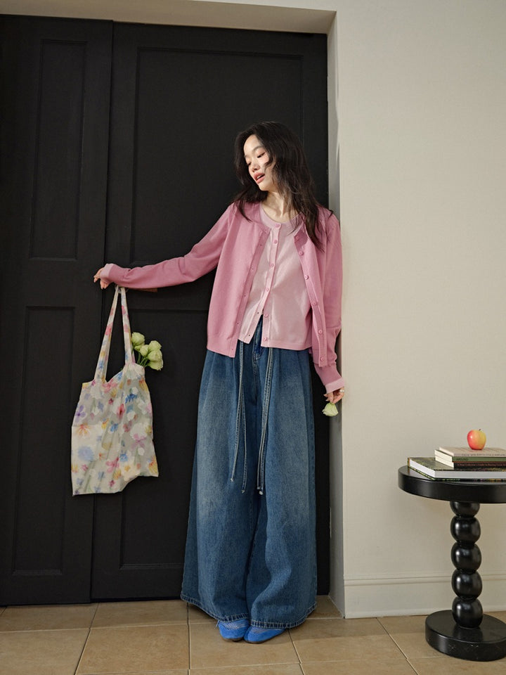 Cardigan deux pièces