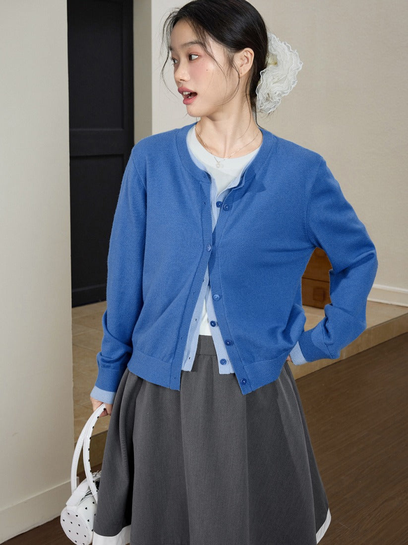 Cardigan deux pièces