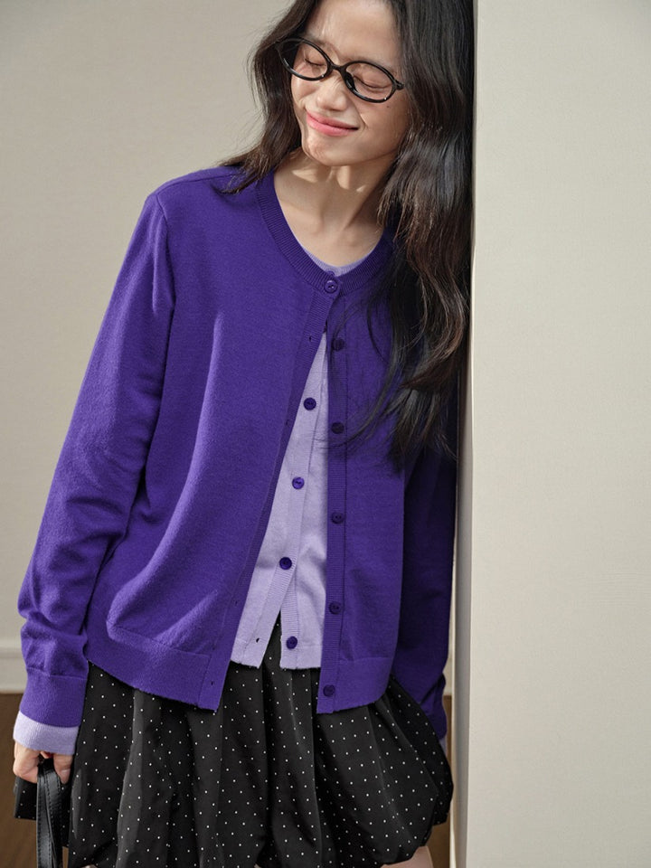 Cardigan deux pièces