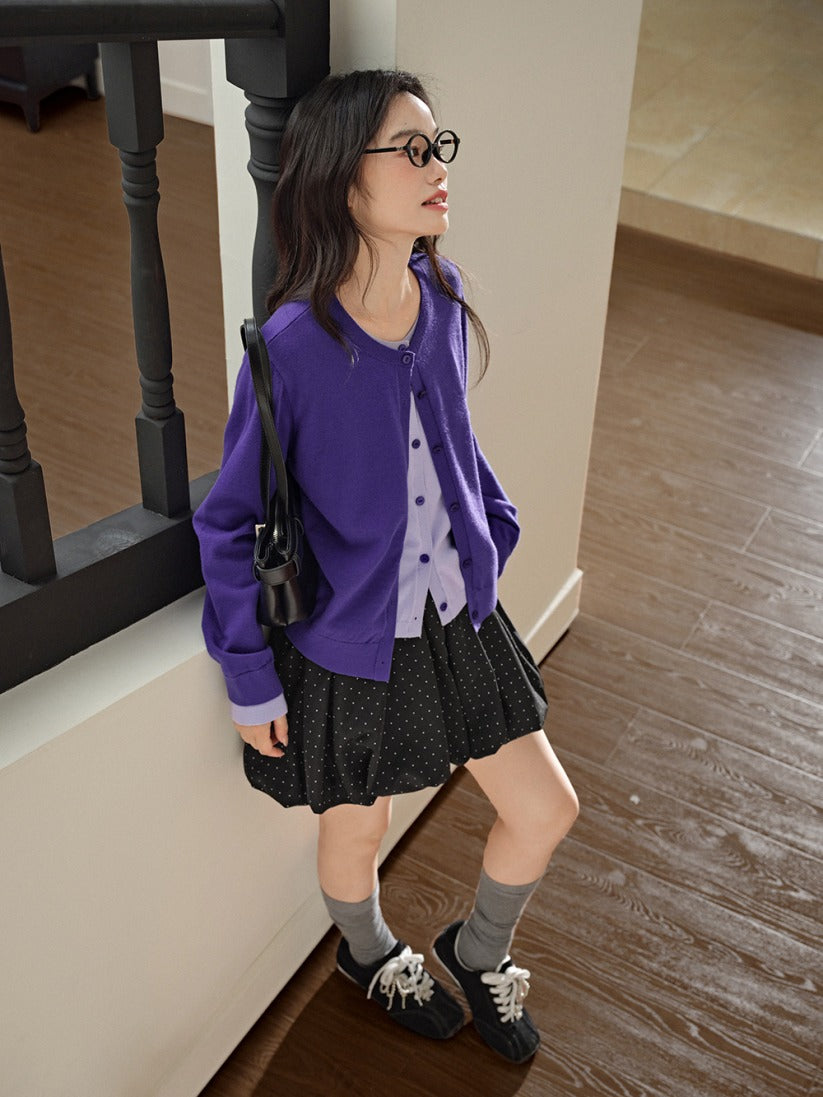 Cardigan deux pièces