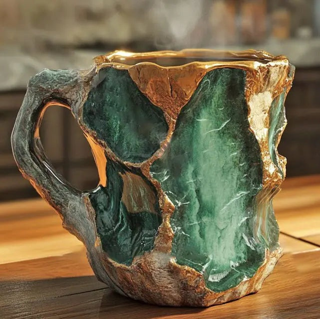 Mug en cristal minéral